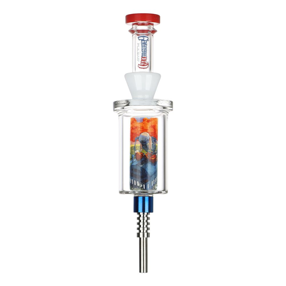Grateful Dead x Pulsar Inside Print Vapor Vessel & SYF Dab Dish - 9.25" / Boxer