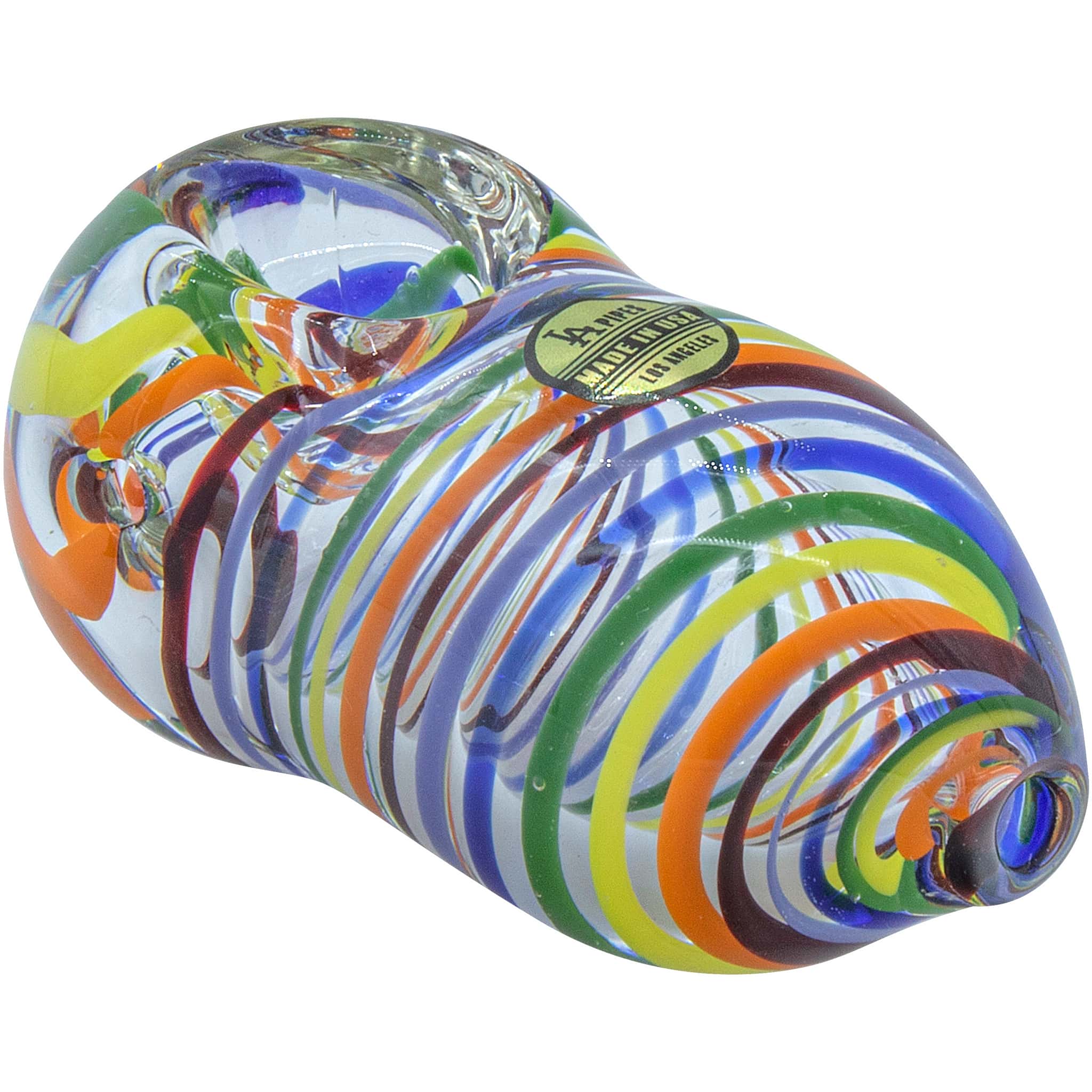 Rainbow Egg Swirl Heavy Pipe