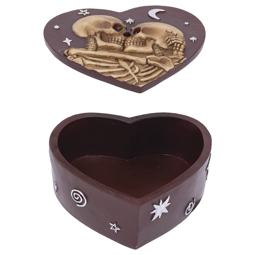 Fujima Skeleton Love Heart Stash Box