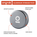 Laad de afbeelding in de Gallery-viewer, Ongrok Aluminum Storage Puck
