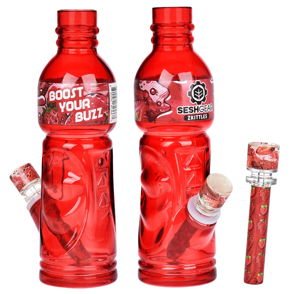 SeshGear Beverage Bottle Glass Water Pipe