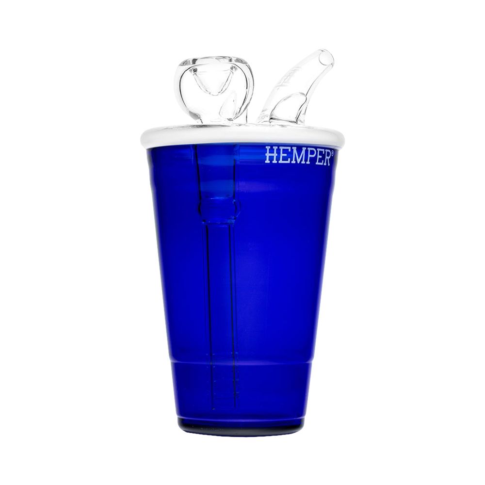 Hemper Beer Pong Glass Water Pipe