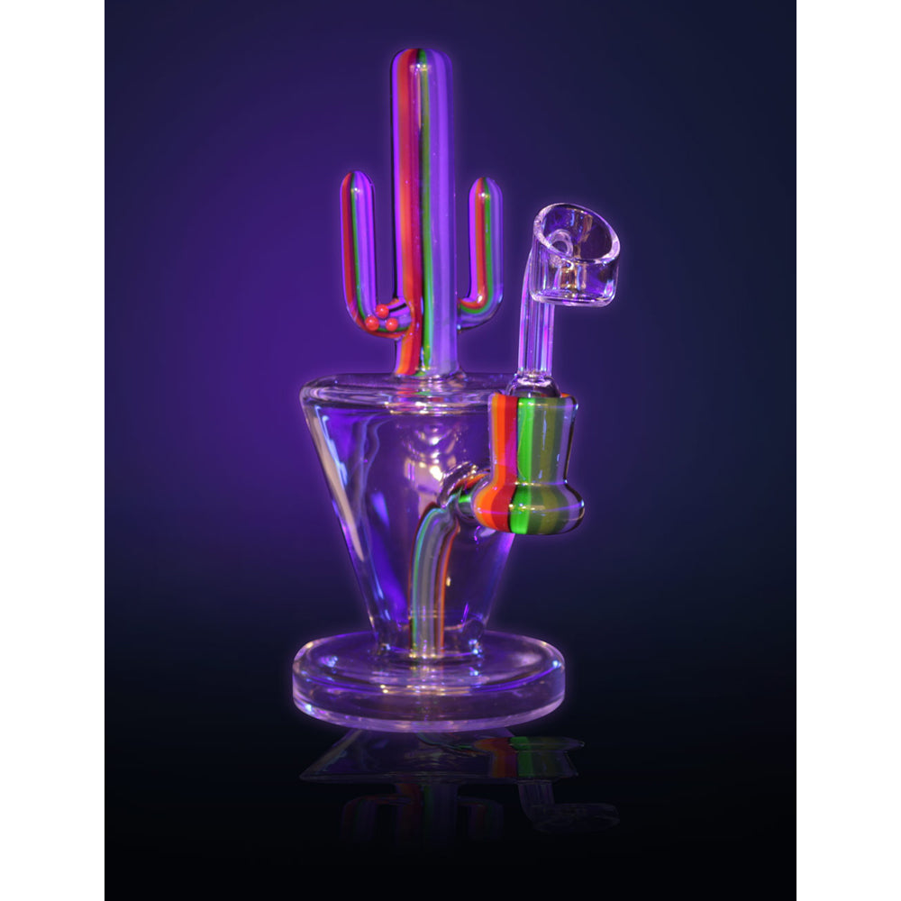 Cactus UV Waterpipe - 6" / 14mm Female