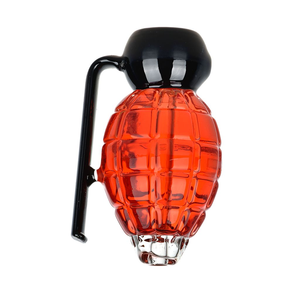 Grenade Glycerin Glass Hand Pipe - 3.75" (4 pack)