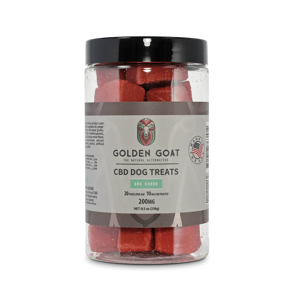 CBD Dog Treats 200MG for Relaxation and Stress by Golden Goat