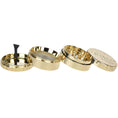 Load image into Gallery viewer, RAW Ethereal Gold-Plated Stainless Steel Grinder - 4pc / 2.25"
