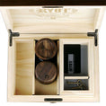 Load image into Gallery viewer, HUMIDOR WALNUT COMBO BOX
