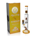 Laad de afbeelding in de Gallery-viewer, High Society | Cygnus Premium Wig Wag Waterpipe (Canary Yellow)
