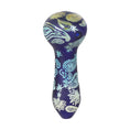 Cargar la imagen en la vista de la galería, Dogg Lbs Engraved Hazely Glass Spoon Pipe - 4" / Colors Vary
