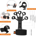 Cargar la imagen en la vista de la galería, Hand Grip Strengthener Physical Tools Guitar Finger Trainer Training and Exercise Gym 6th Level Resistance Gripster Expander
