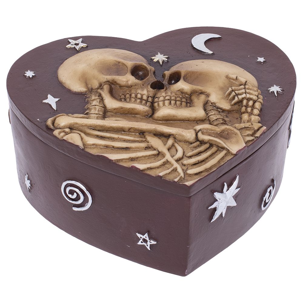 Fujima Skeleton Love Heart Stash Box