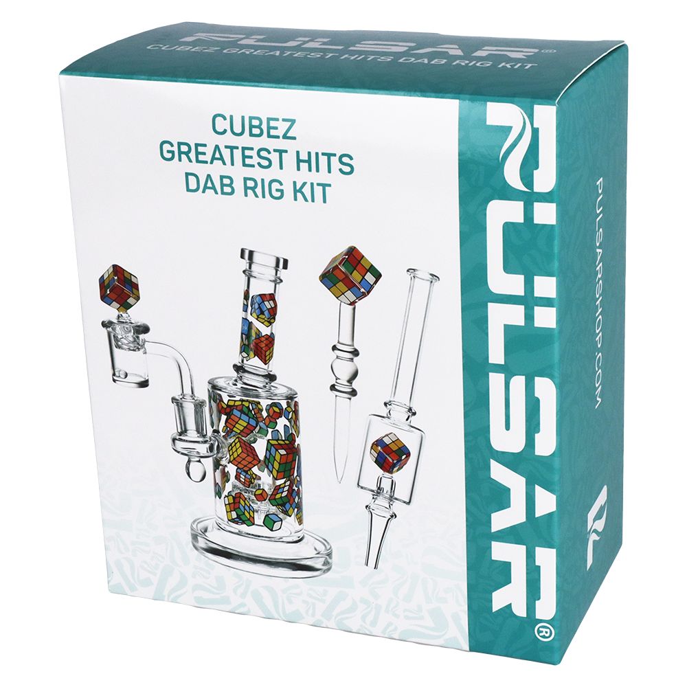 Pulsar Greatest Hits Series Glow Dab Rig Kit / 8"