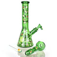 Cargar la imagen en la vista de la galería, Pulsar Fruit Series Avocado Gold Herb Pipe Glow Duo - 10" / 14mm F
