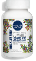 Cargar la imagen en la vista de la galería, WYLD  CBD Real Fruit Infused CBD Gummies (50MG - 1000MG)
