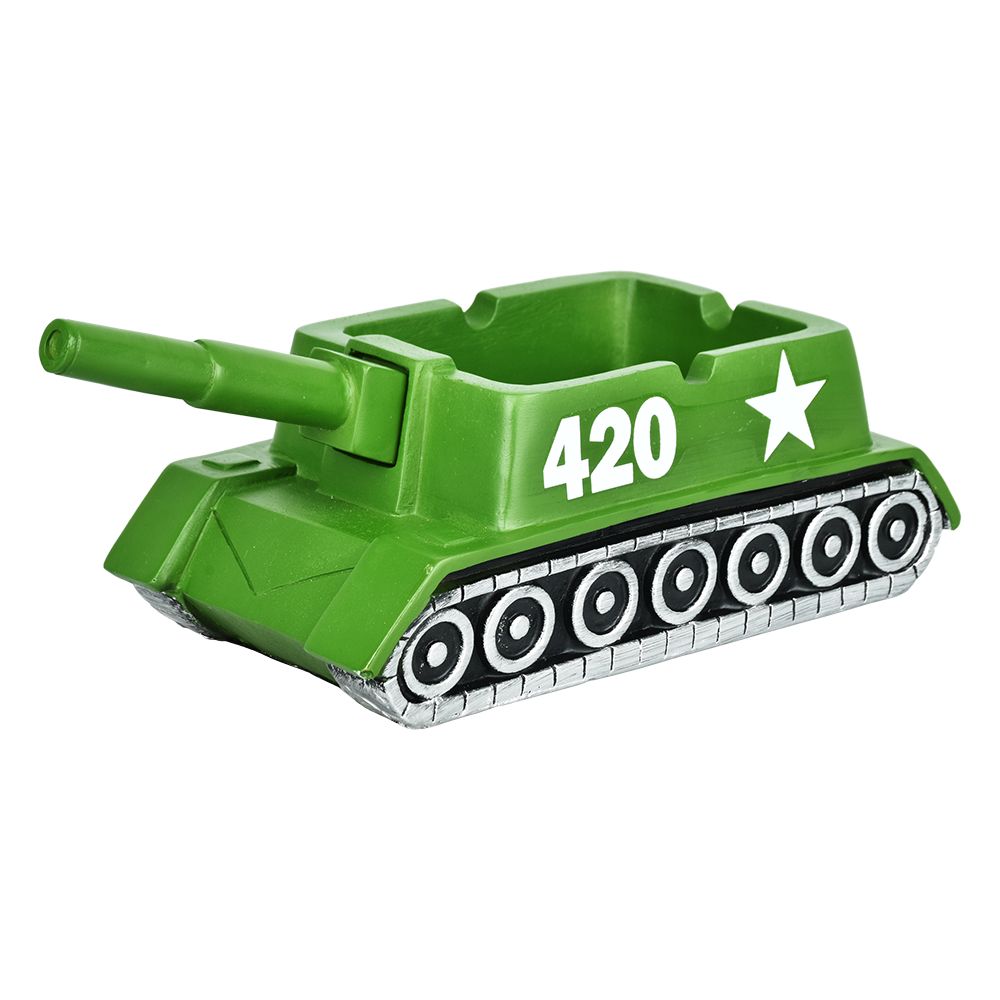 Tank Ceramic Ashtray