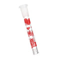 Laad de afbeelding in de Gallery-viewer, Pulsar Valentine's Hearts 'n' Roses Glass Herb Pipe Duo - 10" / 14mm F
