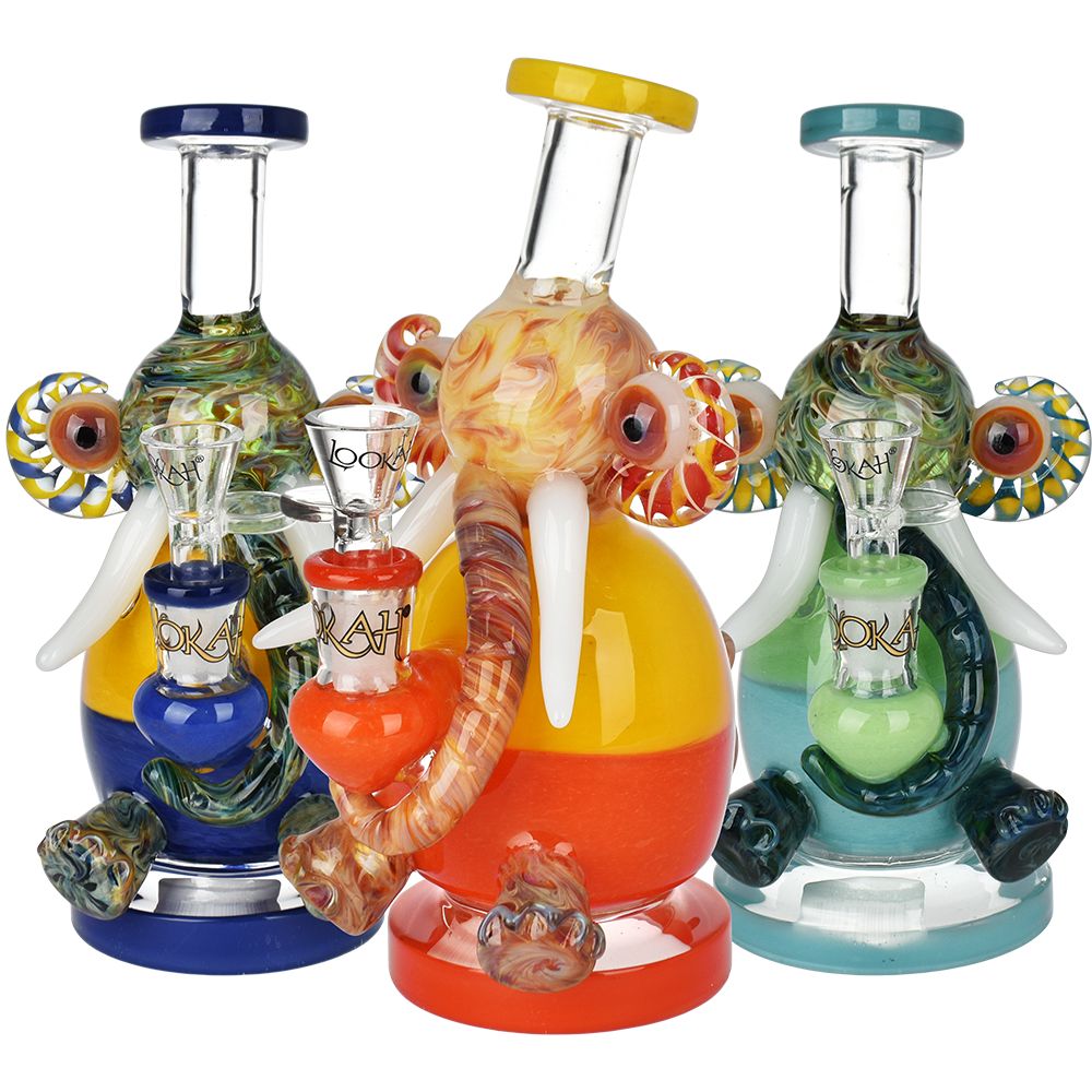 Lookah Glass Elephant Water Pipe