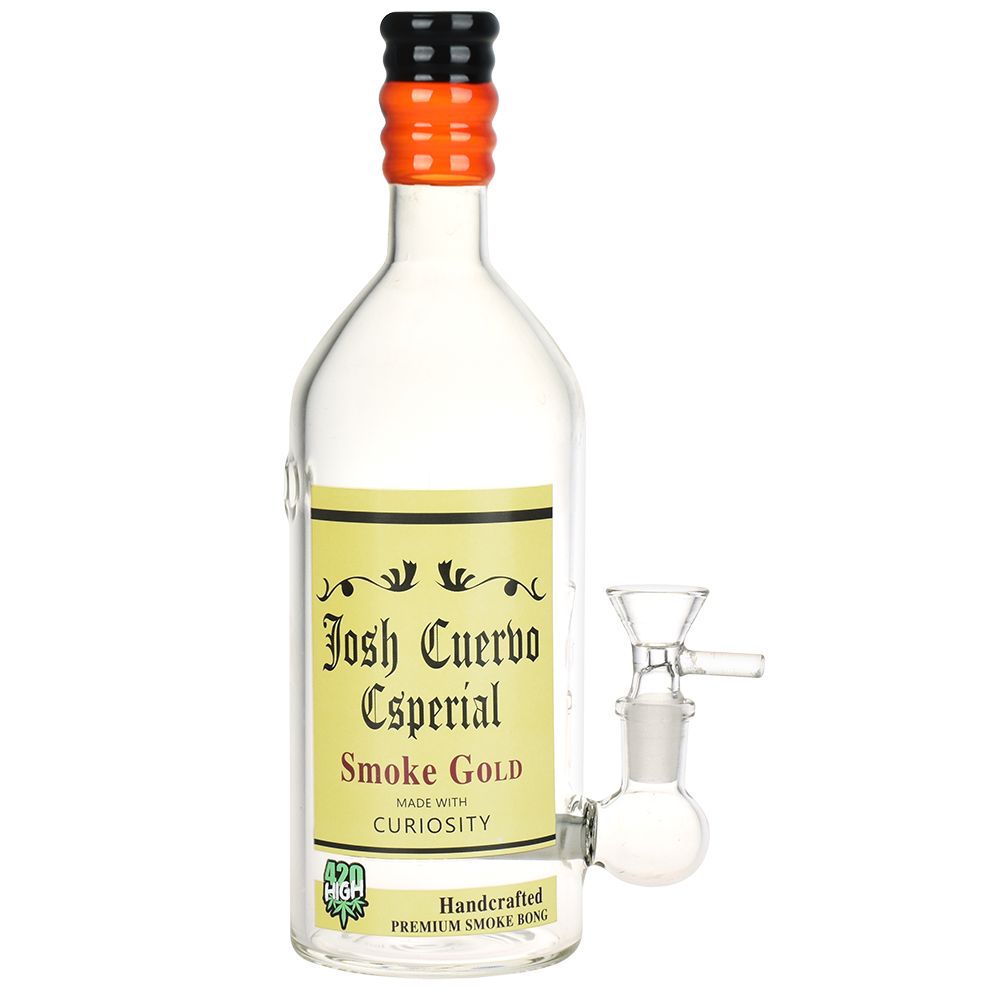 Tequila Bottle Glass Water Pipe