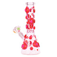 Cargar la imagen en la vista de la galería, Hearts in Hearts Beaker Glass Water Pipe - 10" / 14mm F
