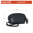 Cargar la imagen en la vista de la galería, Ongrok Carbon-lined Wrist Bag
