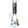 Cargar la imagen en la vista de la galería, Don't Have A Cow Beaker Glass Water Pipe - 10" / 14mm F / Designs Vary
