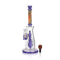 Load image into Gallery viewer, High Society | Jupiter Premium Wig Wag Waterpipe (Slime Purple)
