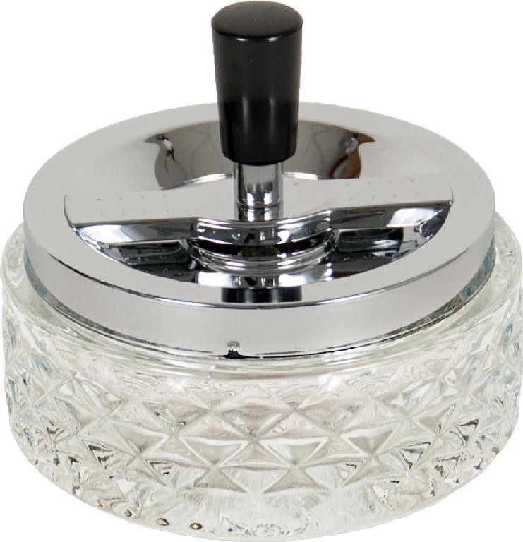 Glass Spinning Ashtrays | 4.75 Inch