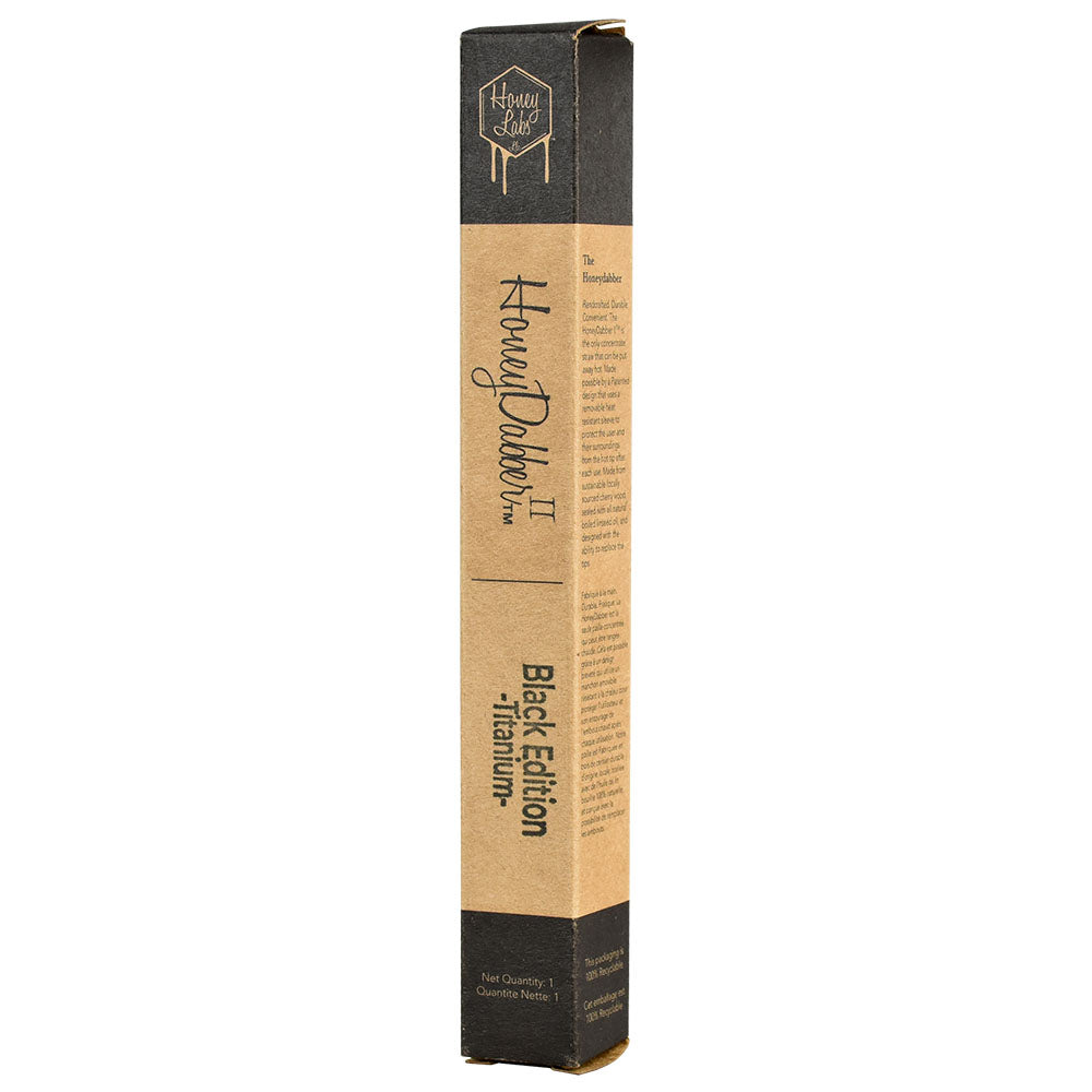 Honey Labs HoneyDabber II Black Walnut Vapor Straw