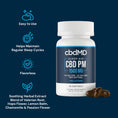 Laad de afbeelding in de Gallery-viewer, cbdMD CBD Sleep Softgels - 1500MG (Broad or Full Spectrum)
