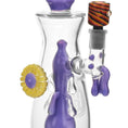 Load image into Gallery viewer, High Society | Jupiter Premium Wig Wag Waterpipe (Slime Purple)
