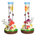 Laad de afbeelding in de Gallery-viewer, Pulsar Ladybug Shroom Beaker Water Pipe- 10.25"/14mm F
