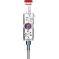 Cargar la imagen en la vista de la galería, Grateful Dead x Pulsar Steal Your Face Glycerin Glass Dab Straw - 8.5"
