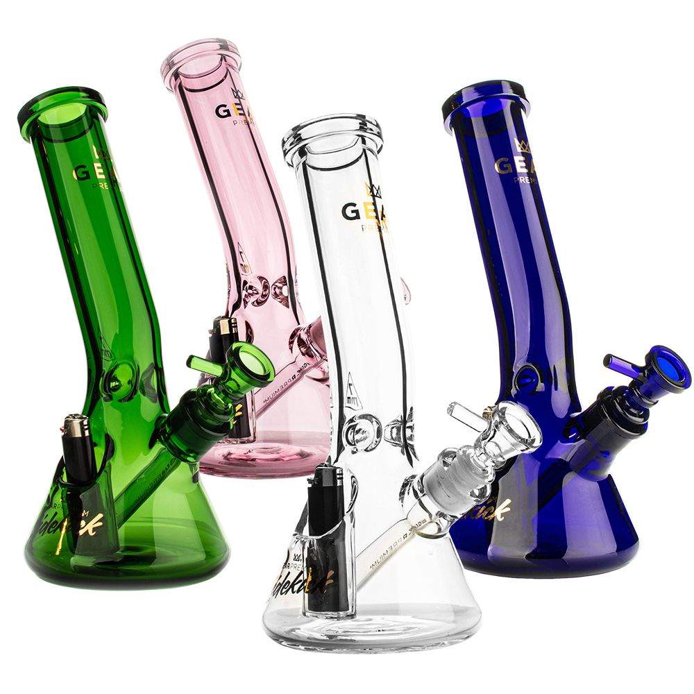 Gear Premium Sidekick Laid Back Glass Beaker Water Pipe