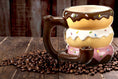 Load image into Gallery viewer, Donut mug - pipe - novelty mug
