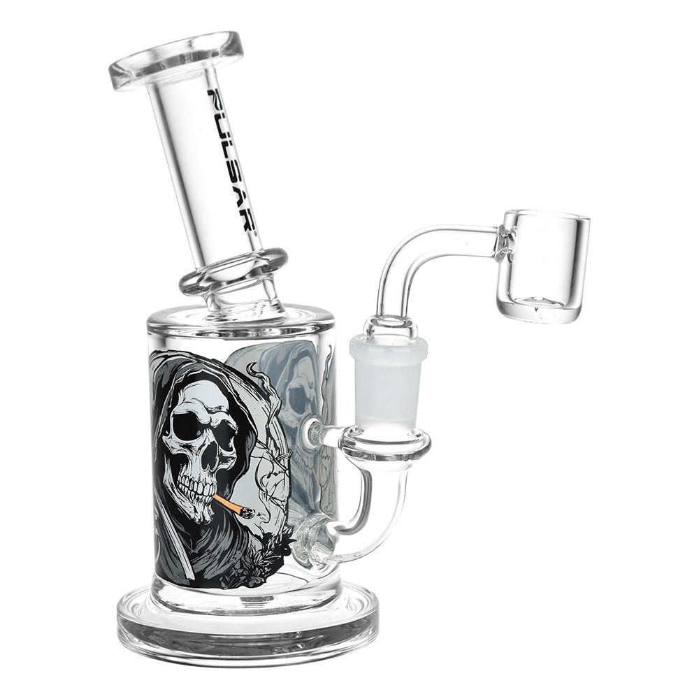 Pulsar Smoking Skeleton Glass Dab Rig