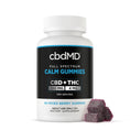 Load image into Gallery viewer, cbdMD Full Spectrum CBD Calming Gummies Mixed Berry - 6000MG, 60ct
