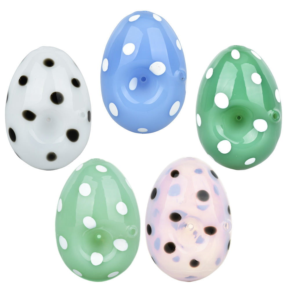 Dino Egg Glass Hand Pipe (5 pack)