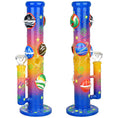 Cargar la imagen en la vista de la galería, Orbiting Planets Straight Tube Glow in Dark Water Pipe - 13.75" / 19mm F
