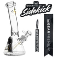 Load image into Gallery viewer, Gear Premium Sidekick Laid Back Glass Beaker Water Pipe
