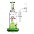 Laad de afbeelding in de Gallery-viewer, Pulsar The Power Of Flower Dab Rig Set w/ Carb Cap | 9" | 14mm F
