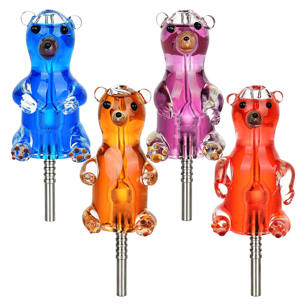 Gummy Bear Glycerin Dab Straw - 5.5"