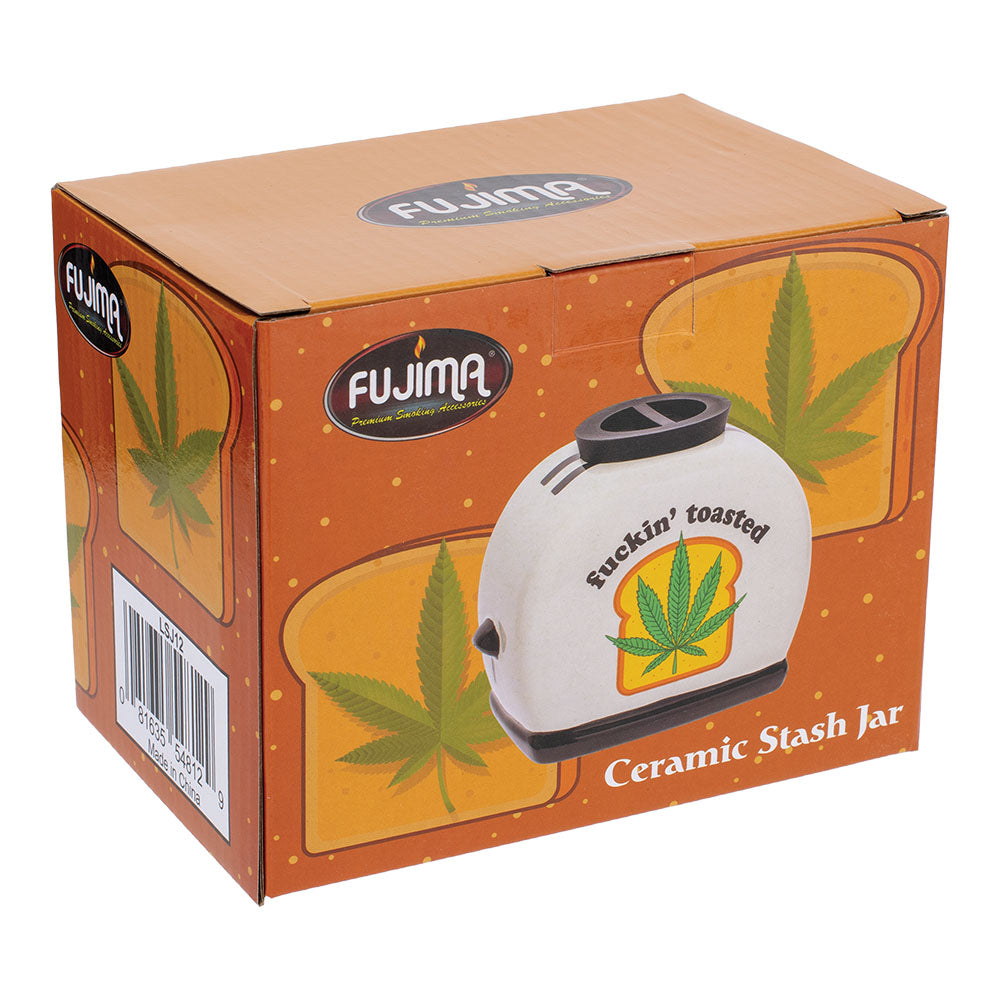 Fujima Fuckin' Toasted Ceramic Stash Jar - 4.5"