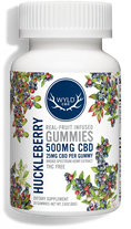 Cargar la imagen en la vista de la galería, WYLD  CBD Real Fruit Infused CBD Gummies (50MG - 1000MG)
