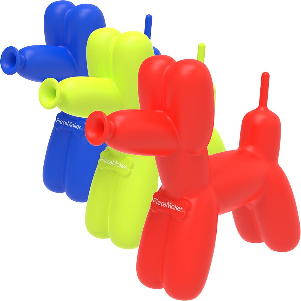 PieceMaker K9 Balloon Dog Silicone Water Pipe