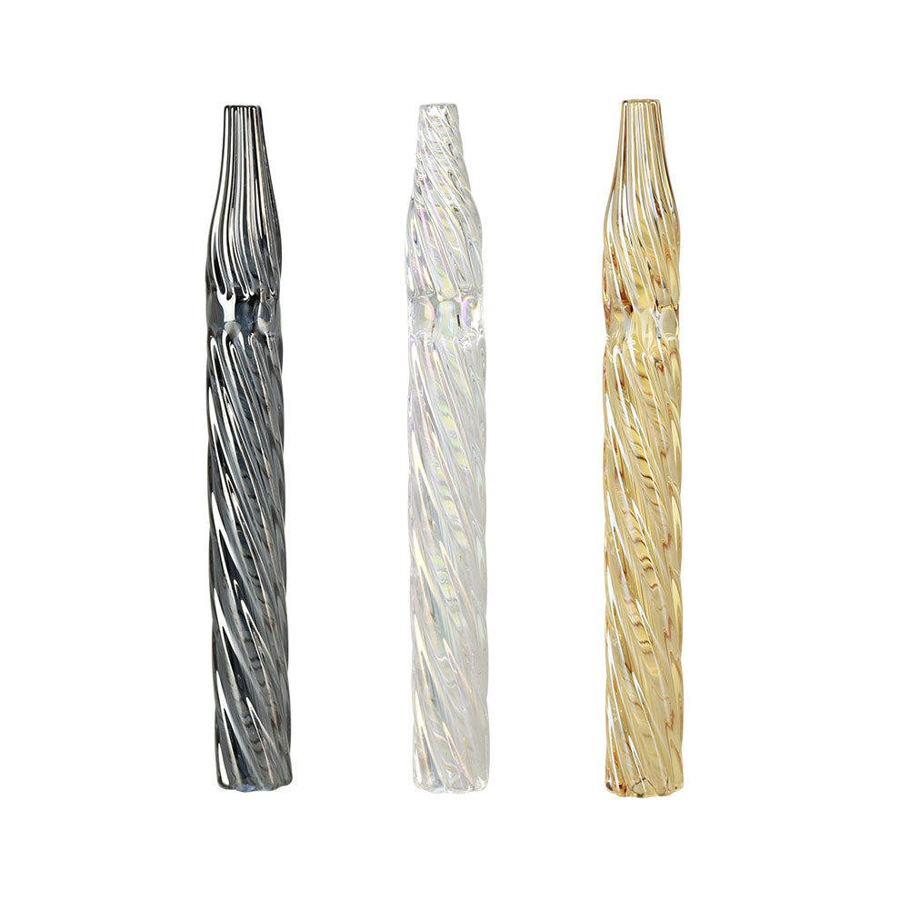 Pulsar Rainbow Twist Dab Straw (3 pack)