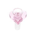 Laad de afbeelding in de Gallery-viewer, Pulsar Double Kiss Heart Glass Water Pipe - 11" / 14mm F
