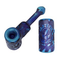Cargar la imagen en la vista de la galería, Grateful Dead x Pulsar Ethereal Music Etched Glass Hammer Bubbler - 5"
