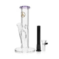 Laad de afbeelding in de Gallery-viewer, Ritual Smoke - Daily Driver 8" Straight Tube w/ American Color Accents - Purple
