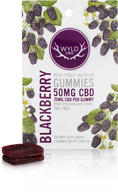 Cargar la imagen en la vista de la galería, WYLD  CBD Real Fruit Infused CBD Gummies (50MG - 1000MG)
