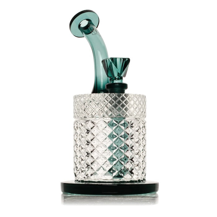 Jane West Twenties Collection Water Pipe | Teal